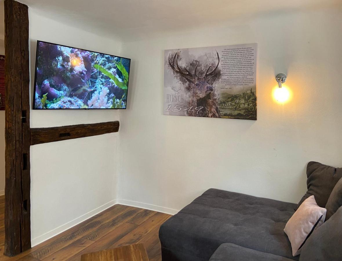Appartement Schlossberg, Gasthaus Hirsch Hirschhorn Extérieur photo