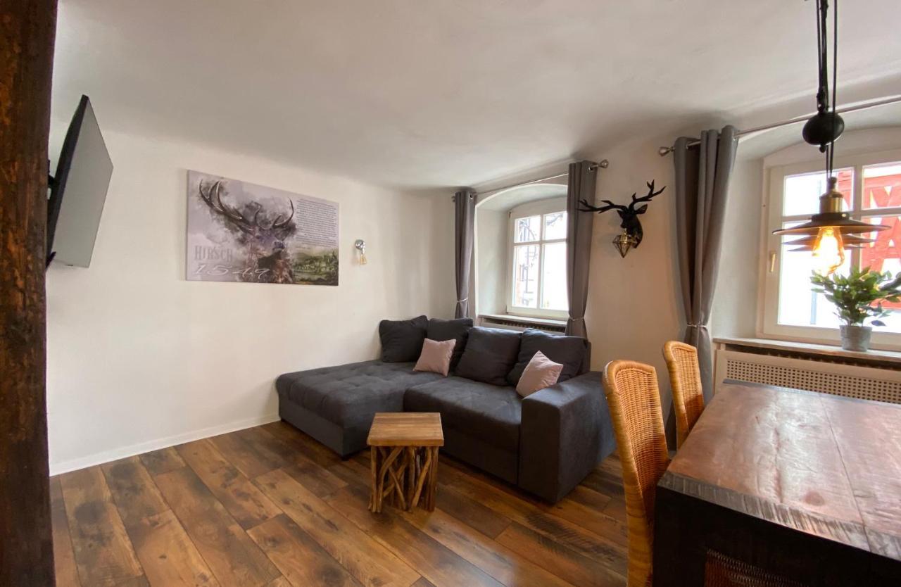 Appartement Schlossberg, Gasthaus Hirsch Hirschhorn Extérieur photo