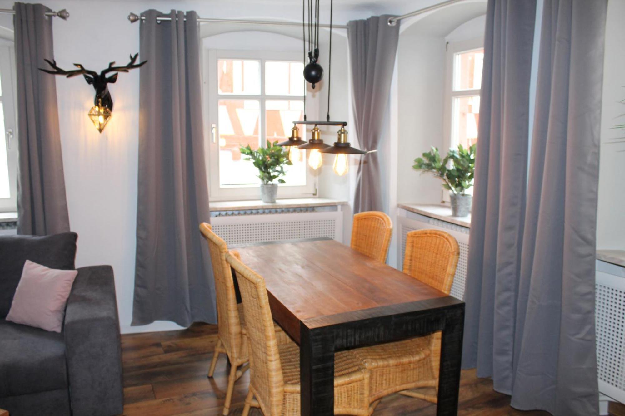 Appartement Schlossberg, Gasthaus Hirsch Hirschhorn Extérieur photo