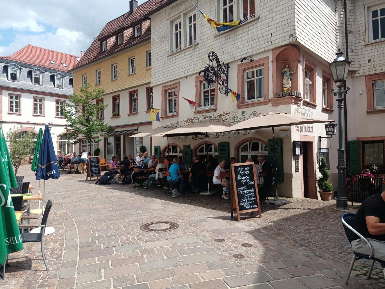 Appartement Schlossberg, Gasthaus Hirsch Hirschhorn Extérieur photo